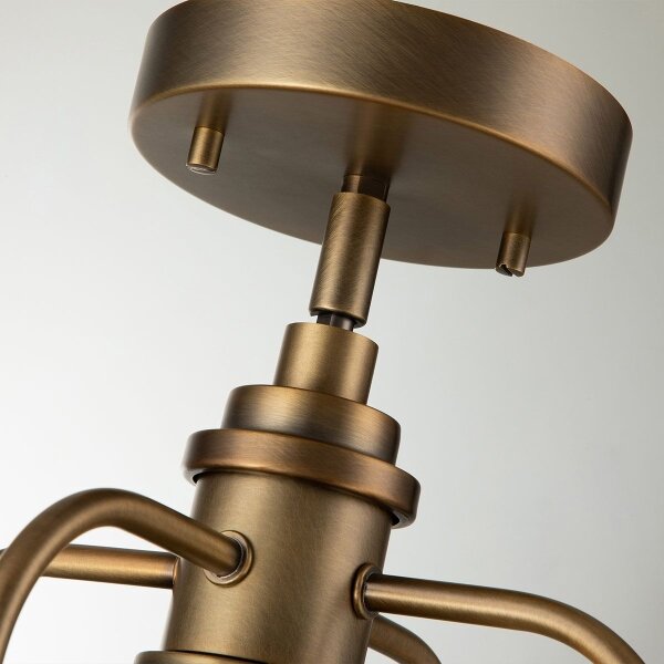 Quintiesse QN-TRIOCENT-P-NBR-Ven. luster na tyči TRIOCENT 1xE27/40W/230V IP44 bronz
