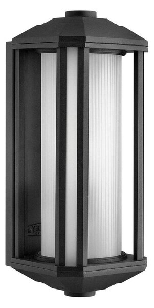 Quintiesse QN-CASTELLE-M-BLK - Vonkajšie nástenné svietidlo CASTELLE M 1xE27/60W/230V IP44 čierna