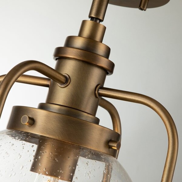 Quintiesse QN-TRIOCENT-P-NBR-Ven. luster na tyči TRIOCENT 1xE27/40W/230V IP44 bronz