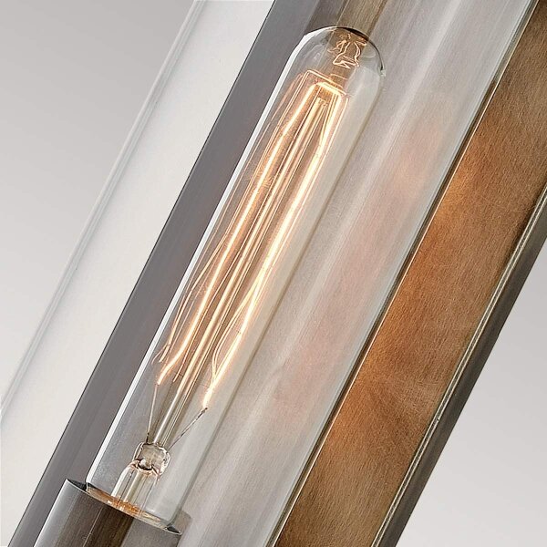 Quintiesse QN-PEARSON-M-BU - Vonkajšie nástenné svietidlo PEARSON M 1xE27/60W/230V IP44 bronz