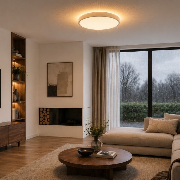 Brilliant - LED stropné svietidlo SOLISTRA LED/24W/230V pr. 44,5 cm biela