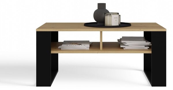 TP Living Konferenční stolek Lawa MODERN 2P dub artisan/černý