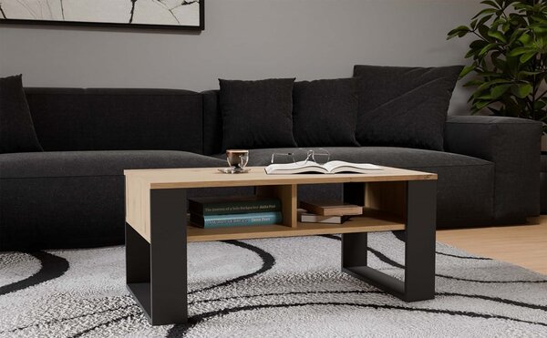 TP Living Konferenční stolek Lawa MODERN 2P dub artisan/antracit