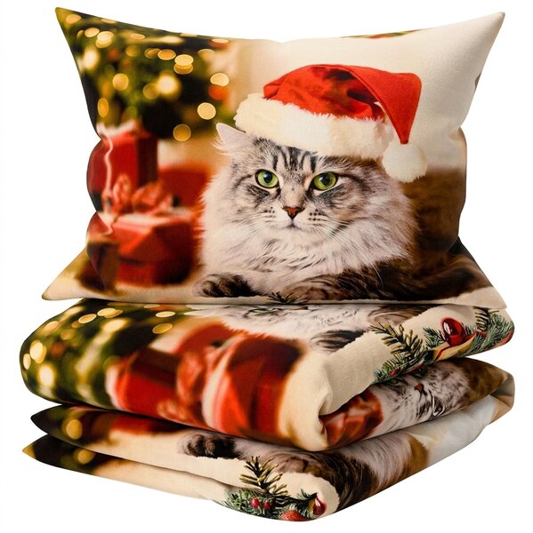 3D Bavlnené obliečky MAGIC PAWS farebné + obliečka na vankúšik 40x50 cm zdarma Rozmer obliečky: 70 x 90 cm | 140 x 200 cm