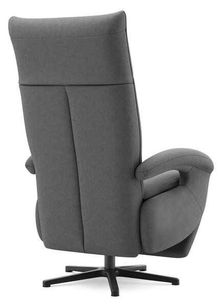 RELAXAČNÉ KRESLO, textil, tmavosivá Sit & More - Online Only obývacie izby, Online Only