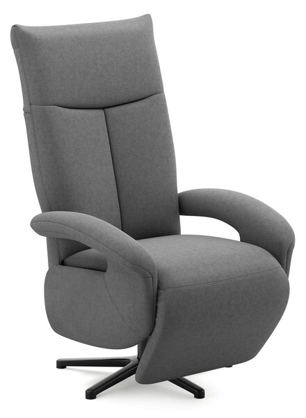 RELAXAČNÉ KRESLO, textil, tmavosivá Sit & More - Online Only obývacie izby, Online Only