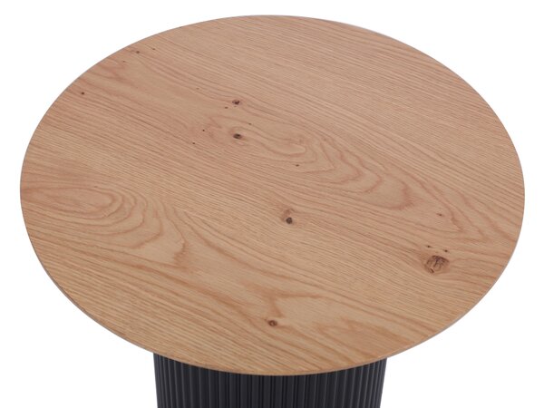 KONFERENČNÝ STOLÍK, čierna, farba duba, drevo, kompozitné drevo, 50/50/48 cm Stylife - Stolíky do obývačky, Online Only