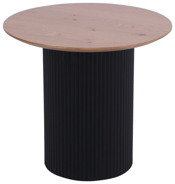KONFERENČNÝ STOLÍK, čierna, farba duba, drevo, kompozitné drevo, 50/50/48 cm Stylife - Stolíky do obývačky, Online Only