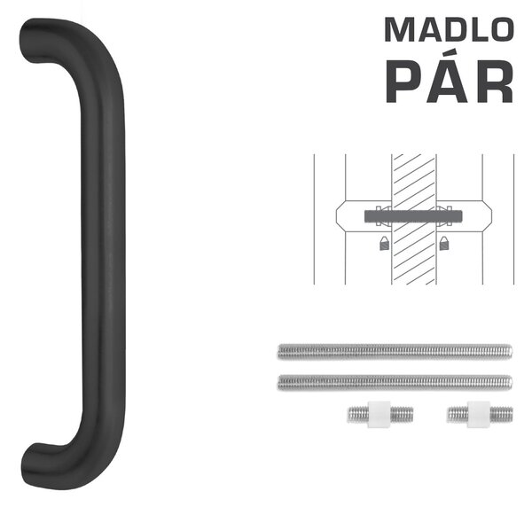 FT - MADLO kód K01 Ø 32 mm UN pár Ø 32 mm, 350 mm, 382 mm