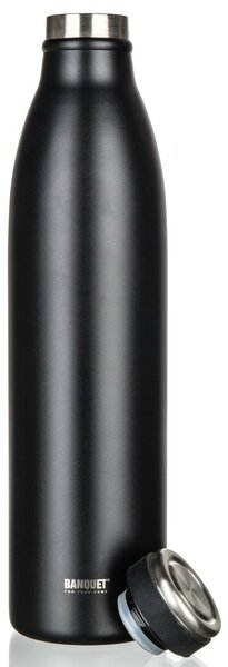 Banquet Termoska nehrdzavejúca SANS 750 ml, čiernačierna