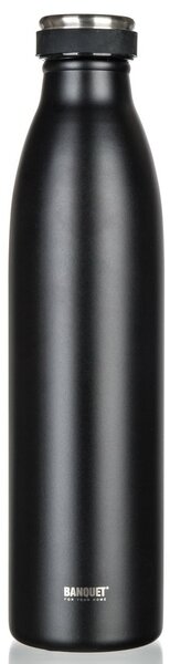 Banquet Termoska nehrdzavejúca SANS 750 ml, čiernačierna