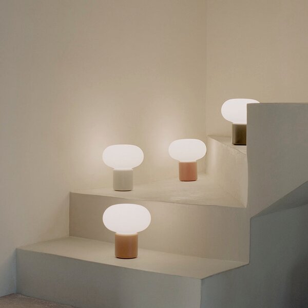 NEW WORKS Prenosná lampa Karl-Johan, Light Grey