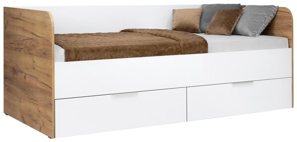 POSTEĽ S ÚLOŽNÝM PRIESTOROM 90/200 cm, MID.YOU - Detské izby, Online Only