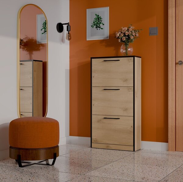 TP Living Výklopný botník Paula dub artisan