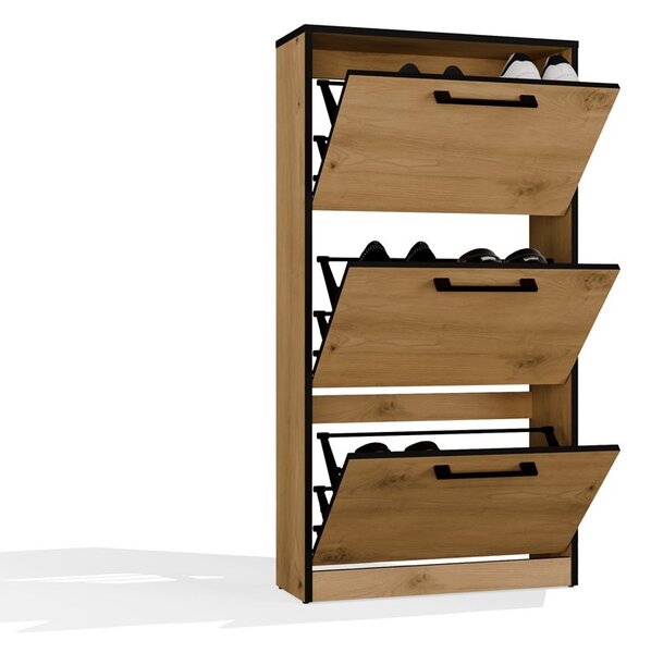 TP Living Výklopný botník Paula dub artisan