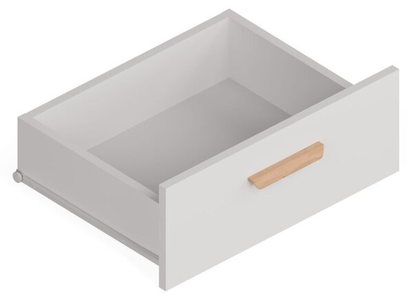 TP Living Komoda Olympo 2D3S 150 cm biela/dub Artisan