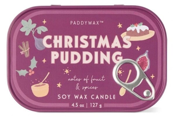 Vonná svíčka v plechové dóze Bistro Christmas Pudding 127 g