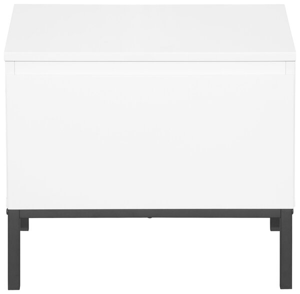 NOČNÝ STOLÍK, biela, 49/43/35 cm Hom`in - Obývacie zostavy, Online Only