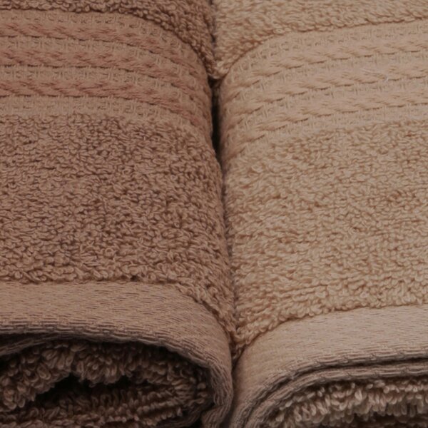 SADA UTERÁKOV NA RUKY, 50/90 cm, hnedá, krémová, béžová - Kúpeľňový textil, Online Only