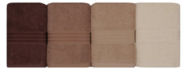 SADA UTERÁKOV NA RUKY, 50/90 cm, hnedá, krémová, béžová - Kúpeľňový textil, Online Only