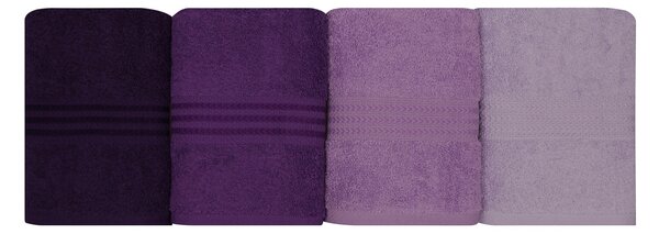 SADA UTERÁKOV NA RUKY, 50/90 cm, lila, fialová, orgovánová - Kúpeľňový textil, Online Only
