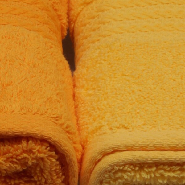 SADA UTERÁKOV NA RUKY, 50/90 cm, žltá, oranžová, svetložltá, tmavooranžová - Kúpeľňový textil, Online Only