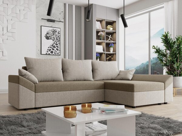 Mirjan24 Rohová sedačka Peltata Lux, Dostupné poťahy: Muna 02 + Muna 03 5903211155581