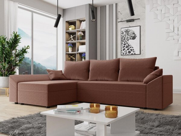 Mirjan24 Rohová sedačka Peltata Lux, Dostupné poťahy: Muna 02 + Muna 03 5903211155581
