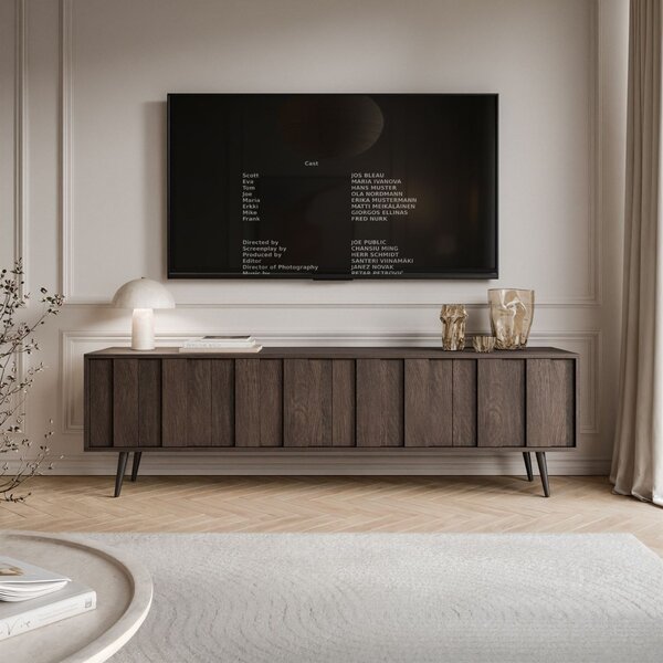 TV STOLÍK ELVIRA DUB DUNIN LED 183 cm