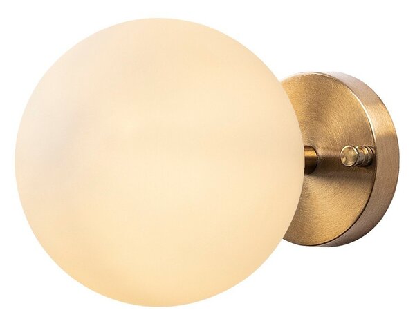 Biele/v bronzovej farbe nástenné svietidlo ø 15 cm Atmaca – Opviq lights