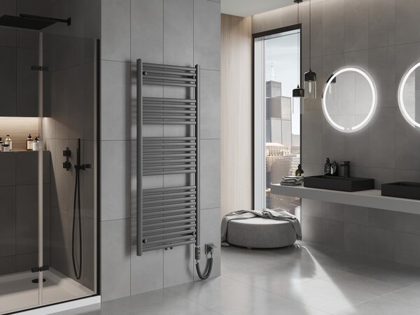 Mexen Hades, elektrické vykurovacie teleso 1500 x 600 mm, 900 W, antracitová, W104-1500-600-2900-66