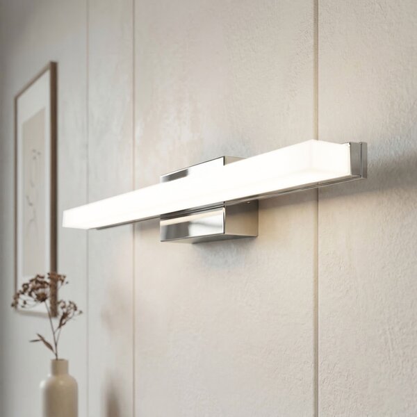 Toolight Toolight, LED nástenné svietidlo 60 cm, 9W, 500lm, 4000K, APP1846-1W, chrómová, OSW-66001