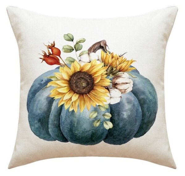 Obliečka na vankúš BLUE PUMPKIN 45x45 cm, krémová