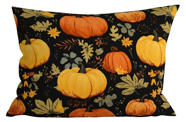 Obliečka na vankúš z mikrovlákna ORANGE PUMPKINS 50x70 cm, farebný