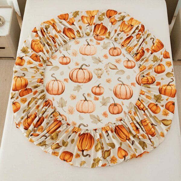 Plachta z mikrovlákna AUTUMN PUMPKINS farebné 90x200 cm