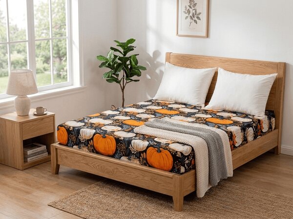 Obliečka z mikrovlákna MAGIC PUMPKIN farebná 90x200 cm