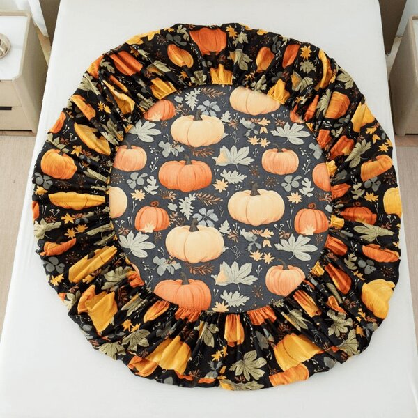 Obliečka z mikrovlákna ORANGE PUMPKINS farebná 90x200 cm