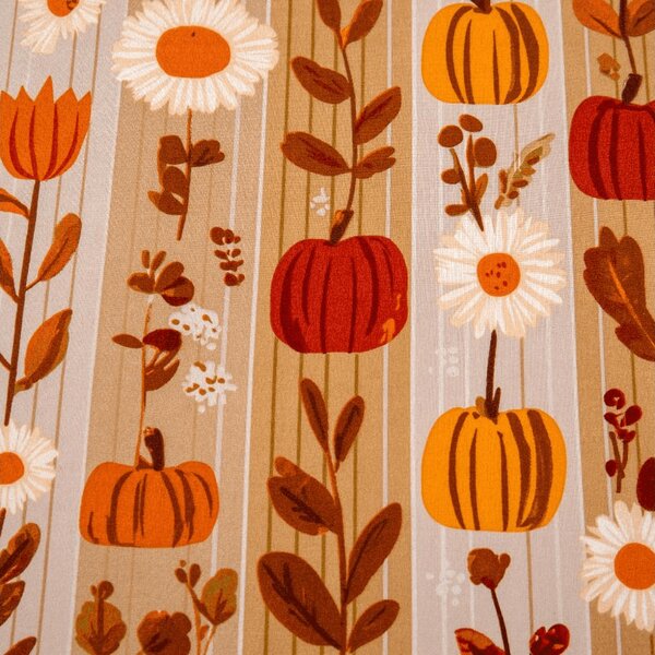 Napínacia obliečka z mikrovlákna PUMPKIN STRIPES farebná 90x200 cm