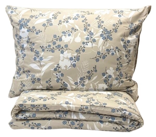 Obliečky bavlnené Maggie blue 200x140cm+90x70cm TiaHome