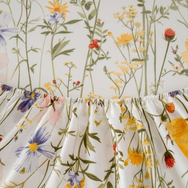 Plachta z mikrovlákna WILDFLOWERS farebná 180x200 cm