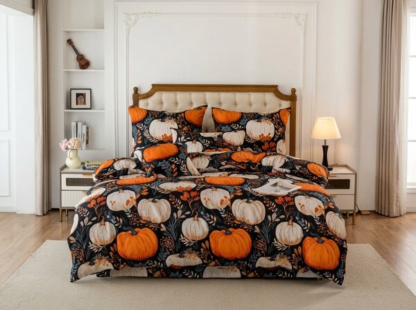 Obliečky z mikrovlákna MAGIC PUMPKIN farebné Rozmer obliečky: 70 x 90 cm | 140 x 200 cm