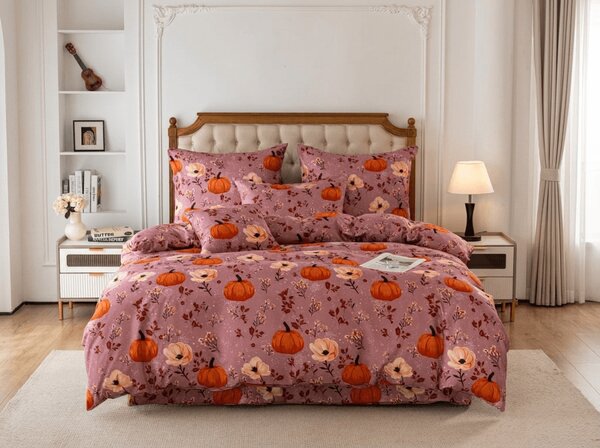 Obliečky z mikrovlákna PUMPKINS ROSAVIE staroružové Rozmer obliečky: 70 x 90 cm | 140 x 200 cm