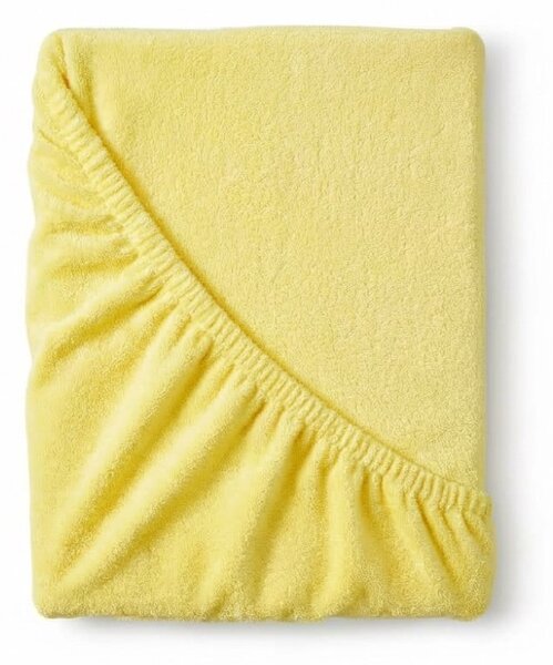 Kvalitex Froté plachta jednolôžko 100x200cm citrus