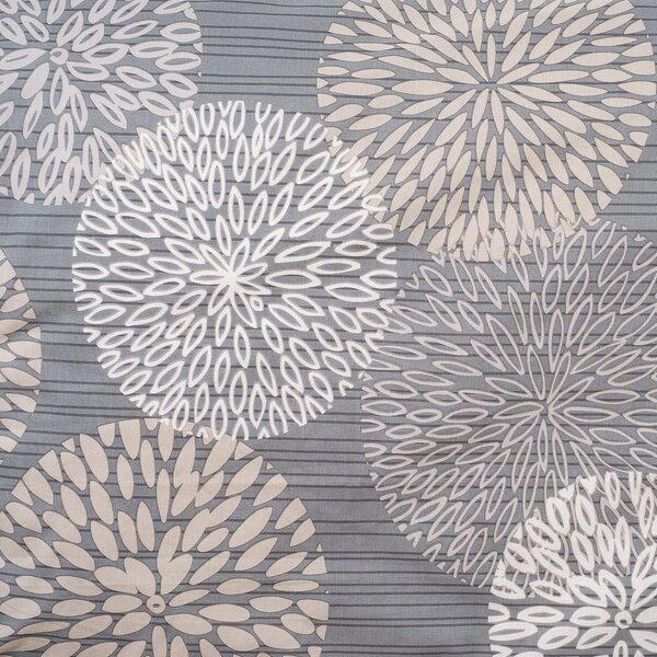 4Home Bavlnené obliečky Grey Petals, 140 x 200 cm, 70 x 90 cm