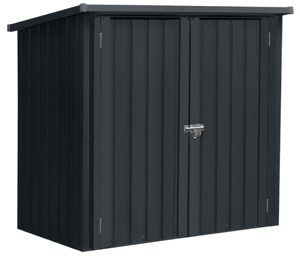Záhradný domček BestBerg ZS1-1A / 1,3 m² / 147 x 86 x 134 cm / sivá
