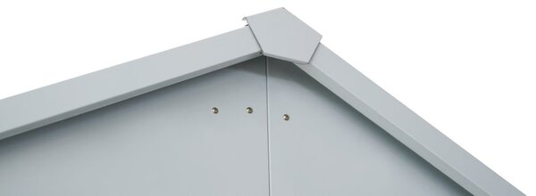 Záhradný domček BestBerg ZCH-4AB / 4,5 m² / 259 x 172 x 222 cm / sivá/biela