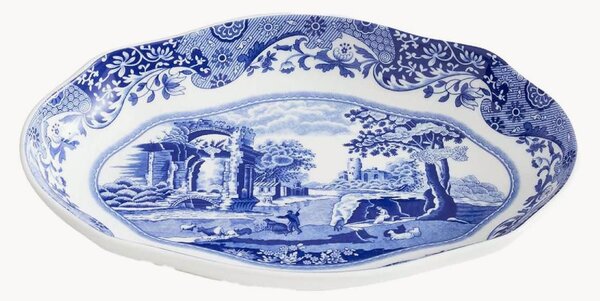 Porcelánový raňajkový tanier Blue Italian