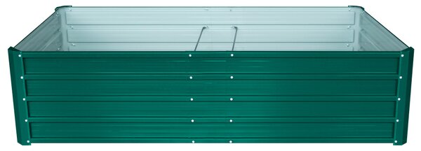 Vyvýšený záhradný záhon BestBerg VZ-800Z / 800 l / 180 x 90 x 47 cm / zelený