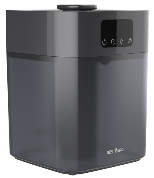Ultrazvukový zvlhčovač vzduchu BestBerg BBAH-10G / 22 W / 5,5 l / 300 ml/h / sivá