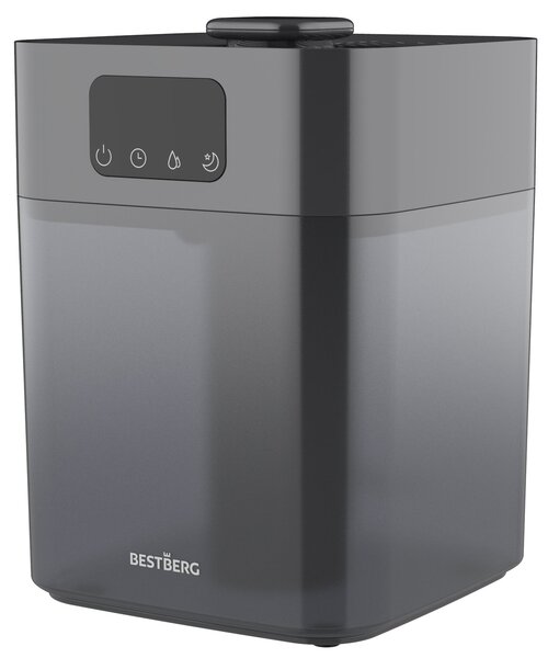 Ultrazvukový zvlhčovač vzduchu BestBerg BBAH-10G / 22 W / 5,5 l / 300 ml/h / sivá